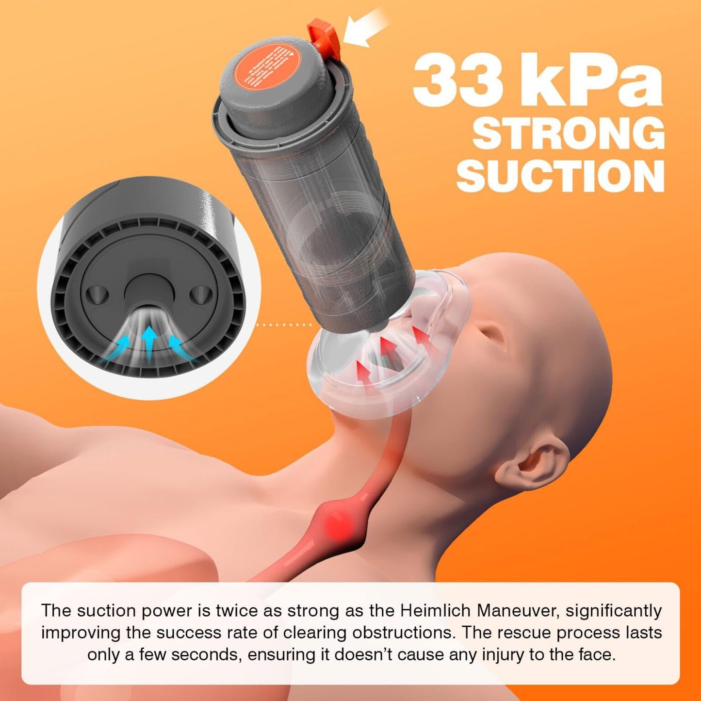 Chokly™ Auto Choking Rescue Device for Adults & Kids